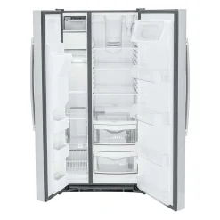 GE Réfrigerateur 23 pi3 33 po Acier inoxydable Côte à côte - GSS23GYPFS