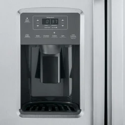 GE Réfrigerateur 23 pi3 33 po Acier inoxydable Côte à côte - GSS23GYPFS