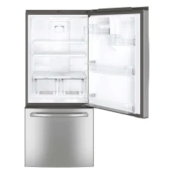 GE Réfrigérateur 21 pi3 30 po Acier inoxydable Congélateur en bas - GDE21DYRKFS