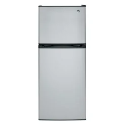 GE Réfrigérateur 11,6 pi3 24 po Acier inoxydable Congélateur en haut - GPE12FSKSB