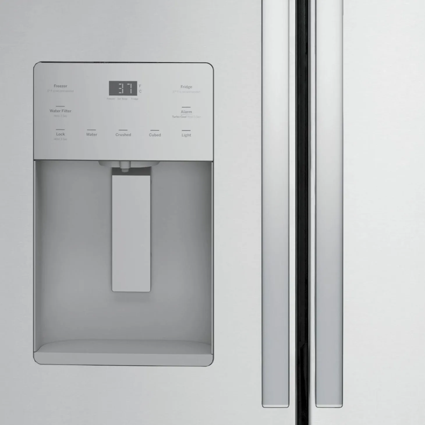 GE Réfrigérateur 20,6 pi3 36 po Acier inoxydable Portes françaises - GYE21JYMFS