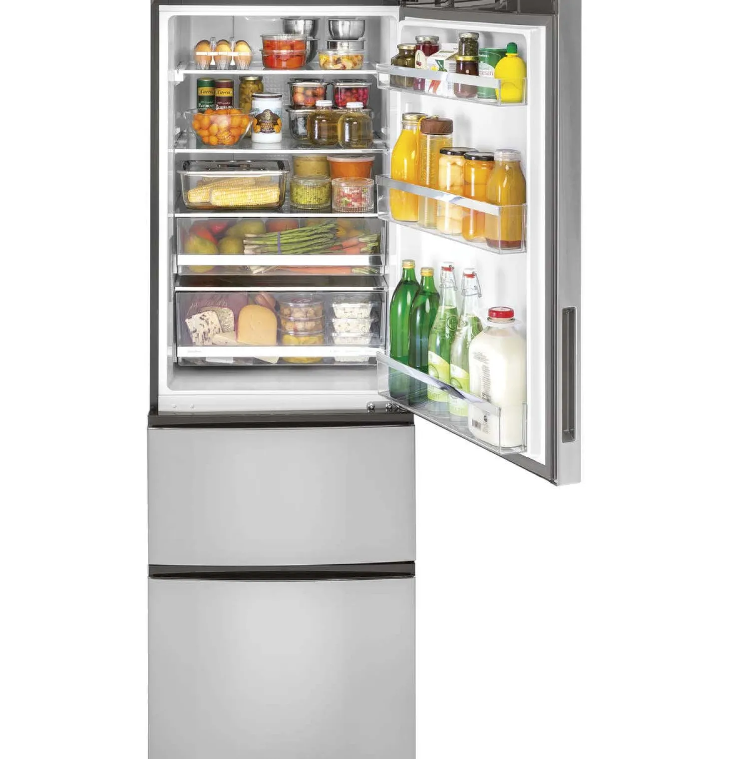 GE Réfrigérateur 11,9 pi3 24 po Acier inoxydable Congélateur en bas - GLE12HSPSS