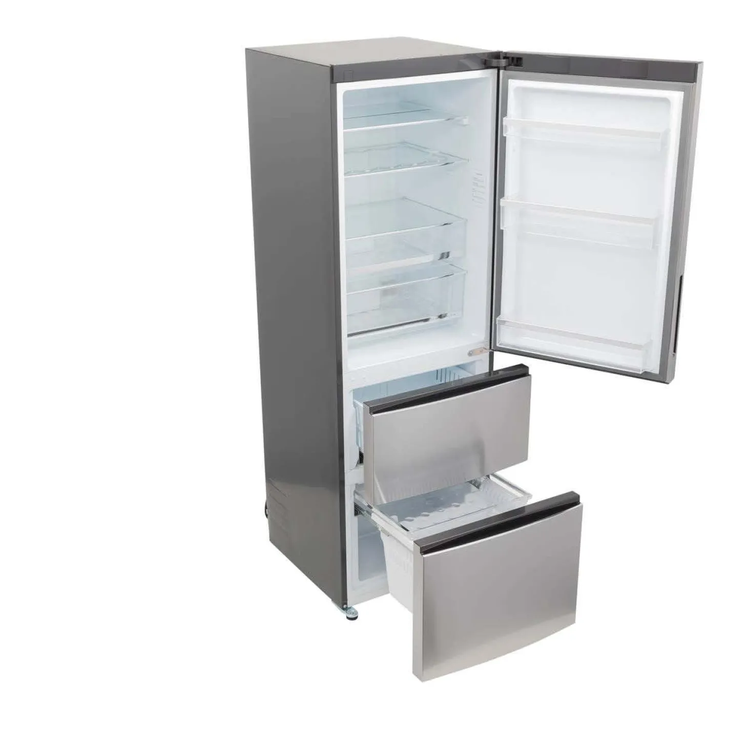 GE Réfrigérateur 11,9 pi3 24 po Acier inoxydable Congélateur en bas - GLE12HSPSS