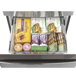 GE Réfrigérateur 11,9 pi3 24 po Acier inoxydable Congélateur en bas - GLE12HSPSS