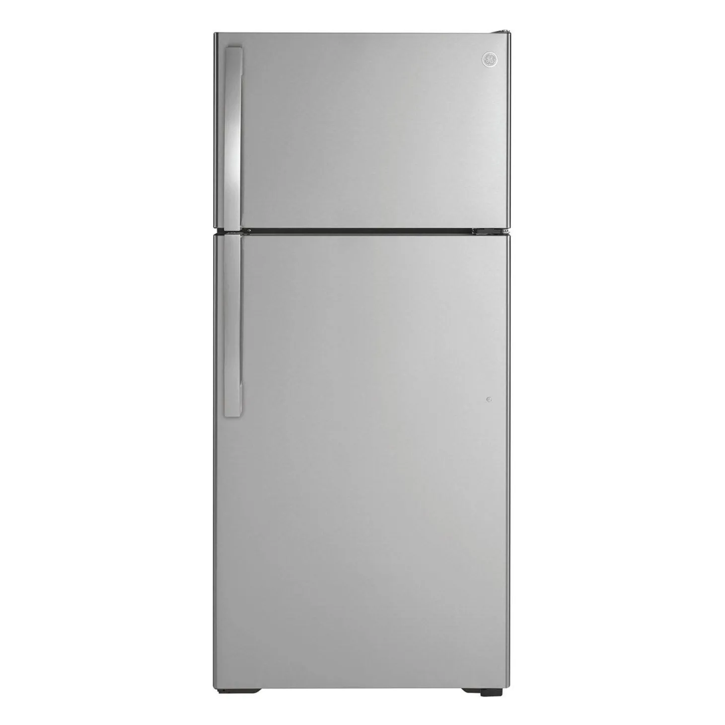 GE Réfrigérateur 16,6 pi3 28 po Acier inoxydable Congélateur en haut - GTE17GSNRSS