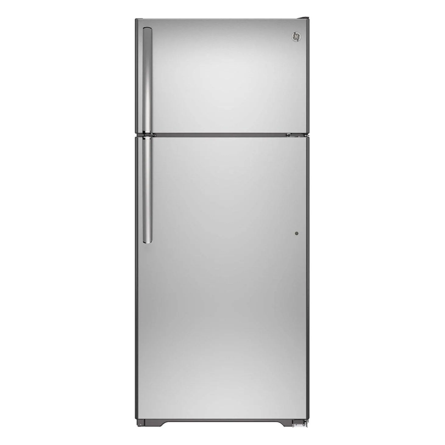 GE Réfrigérateur 18 pi3 30 po Acier inoxydable Congélateur en haut - GTE18FSLKSS