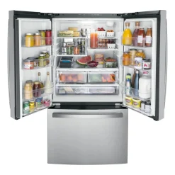 GE Réfrigérateur 21,9 pi3 36 po Acier inoxydable Portes françaises - GWE22JYMFS