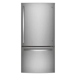 GE Réfrigérateur 24,8 pi3 33 po Acier inoxydable Congélateur en bas - GDE25EYKFS