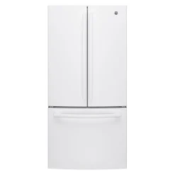 GE Réfrigérateur 18,6 pi3 33 po Blanc Congélateur en bas - GWE19JGLWW