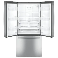 GE Réfrigérateur 24,7 pi3 33 po Inox Portes françaises - GNE25JYKFS