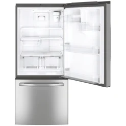 GE Réfrigérateur 21 pi3 30 po Inox Congélateur en bas - GDE21EYKFS