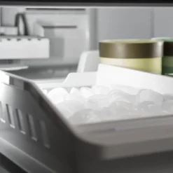 GE Réfrigérateur 21 pi3 30 po Inox Congélateur en bas - GDE21EYKFS