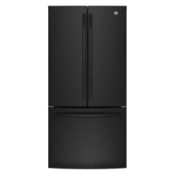 GE Réfrigérateur 18,6 pi3 33 po Noir Congélateur en bas - GWE19JGLBB