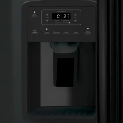 GE Réfrigérateur 23,2 pi3 33 po Noir Côte à côte - GSS23GGPBB