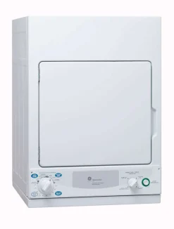 GE Sécheuse 3,6 pi3 Chargement frontal Blanc 24" - PCKS443EBWW