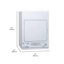 GE Sécheuse 3,6 pi3 Chargement frontal Blanc 24