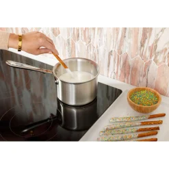 GE Table de cuisson Vitrocéramique Inox 30