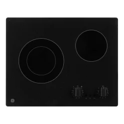 GE Table de cuisson Vitrocéramique Noir 21" Électrique Noir - JP3021DPBB