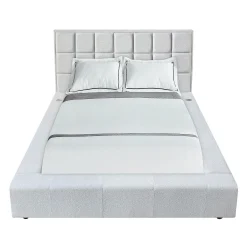 Grand lit avec lumières de lecture et console (60