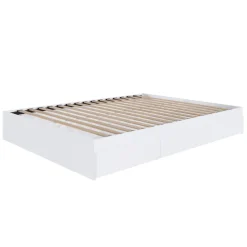 Grand lit avec rangement 3 tiroirs (60