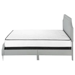 Grand lit en tissu avec tête de lit (60