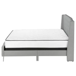 Grand lit en tissu avec tête de lit (60