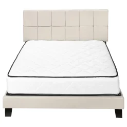 Grand lit en tissu avec tête de lit (60