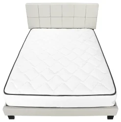 Grand lit en tissu avec tête de lit (60
