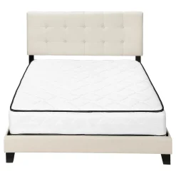 Grand lit en tissu avec tête de lit (60