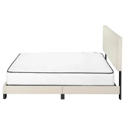 Grand lit en tissu avec tête de lit (60