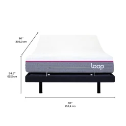 Grand lit électrique avec matelas loop (60