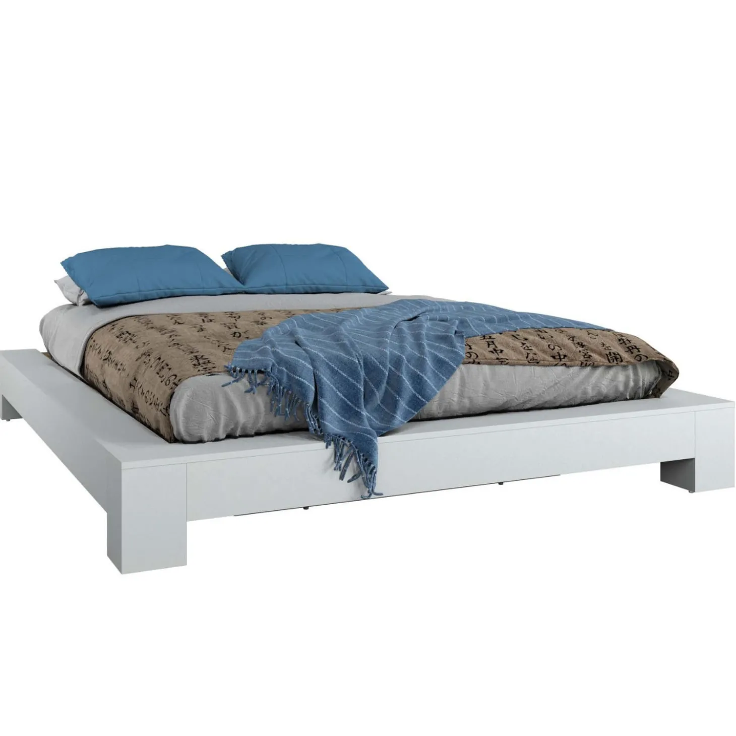 Grand lit plateforme (60'')