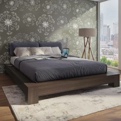 Grand lit plateforme (60