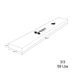 Grand lit plateforme (60