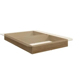 Grand lit plateforme (60'')
