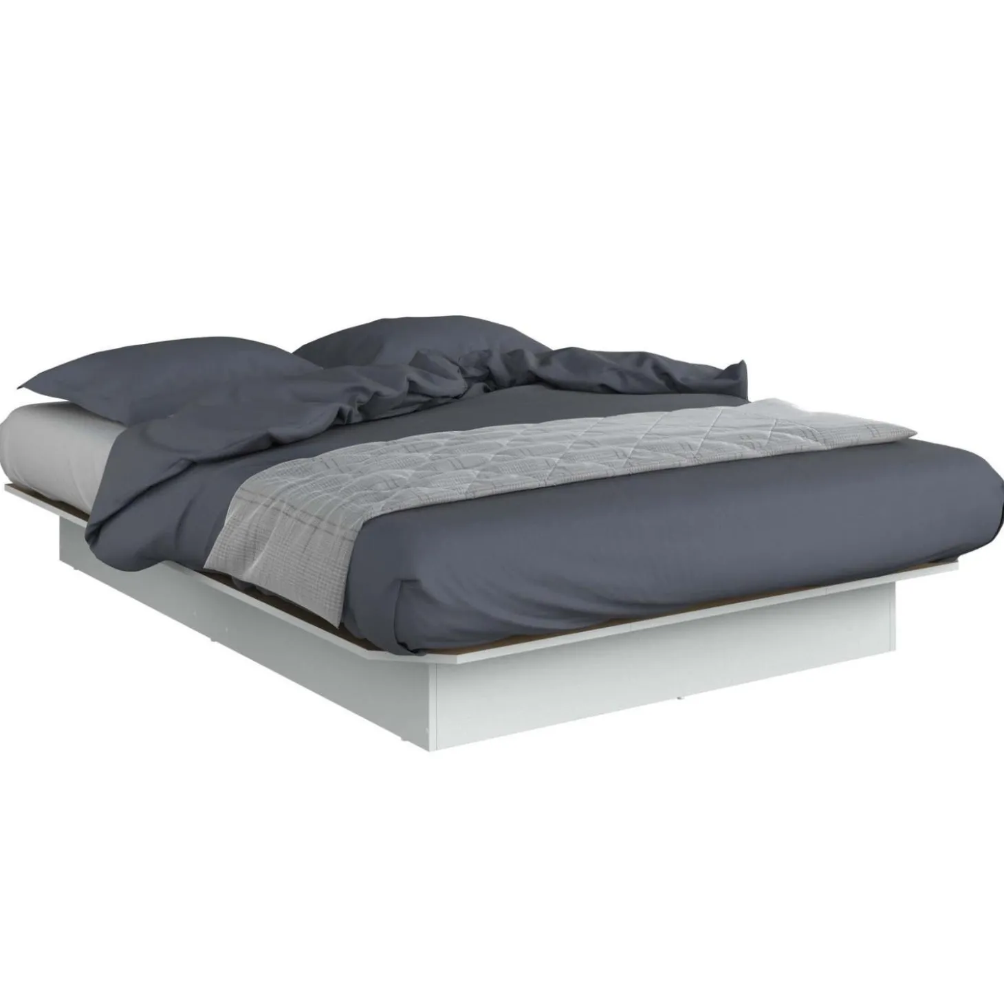 Grand lit plateforme (60'')