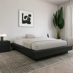 Grand lit plateforme (60