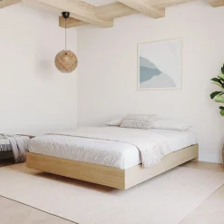 Grand lit plateforme (60