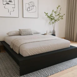 Grand lit plateforme (60