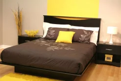Grand lit plateforme (60