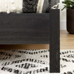 Grand lit plateforme (60