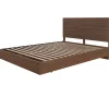 Grand lit plateforme avec tête de lit (60") - Nexera