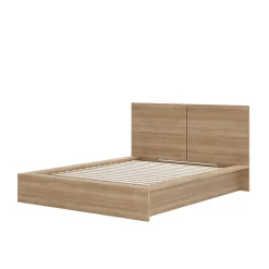 Grand lit plateforme avec tête de lit (60") - Nexera