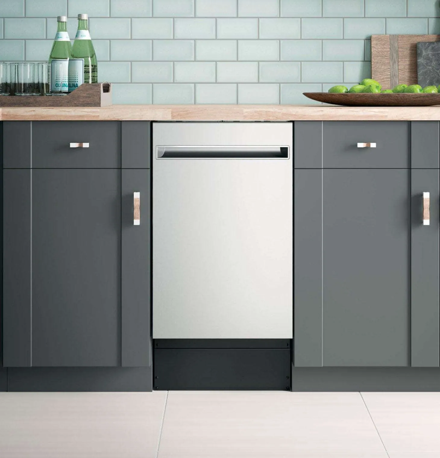 HAIER Lave-vaisselle 18 po Encastré Acier inoxydable 18" 47dB - QDT125SSLSS