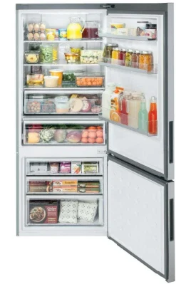 HAIER Réfrigérateur 15 pi3 28 po Acier inoxydable Congélateur en bas - HRB15N3BGS
