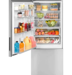 HAIER Réfrigérateur 15 pi3 28 po Acier inoxydable Congélateur en bas - HRB15N3BGS
