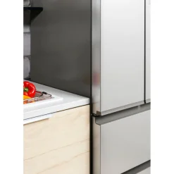 HAIER Réfrigérateur 14,5 pi3 28 po Inox Portes françaises - QJS15HYRFS