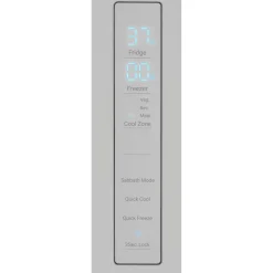 HAIER Réfrigérateur 14,5 pi3 28 po Inox Portes françaises - QJS15HYRFS