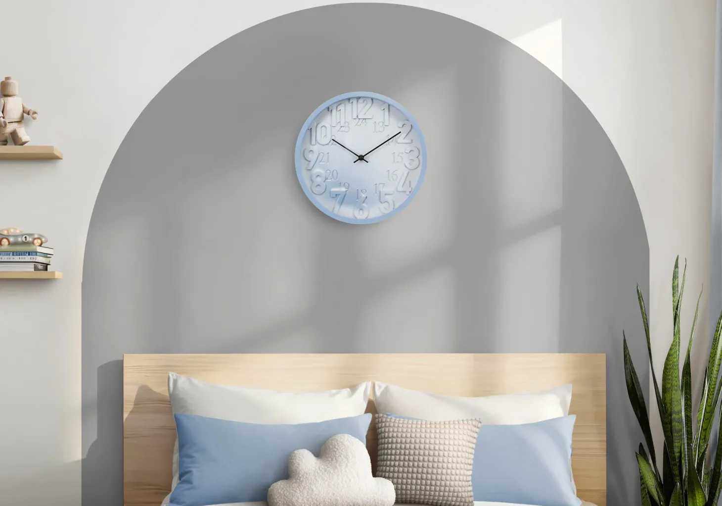 Horloge murale 12"