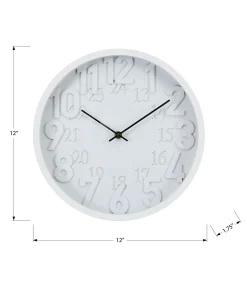 Horloge murale 12